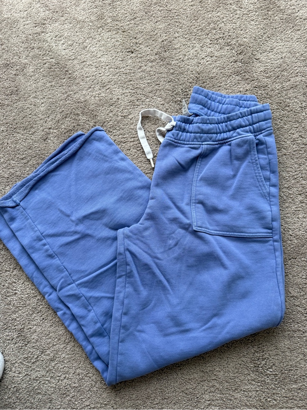 Aerie Offline Lavender-Blue Drawstring Sweatpants